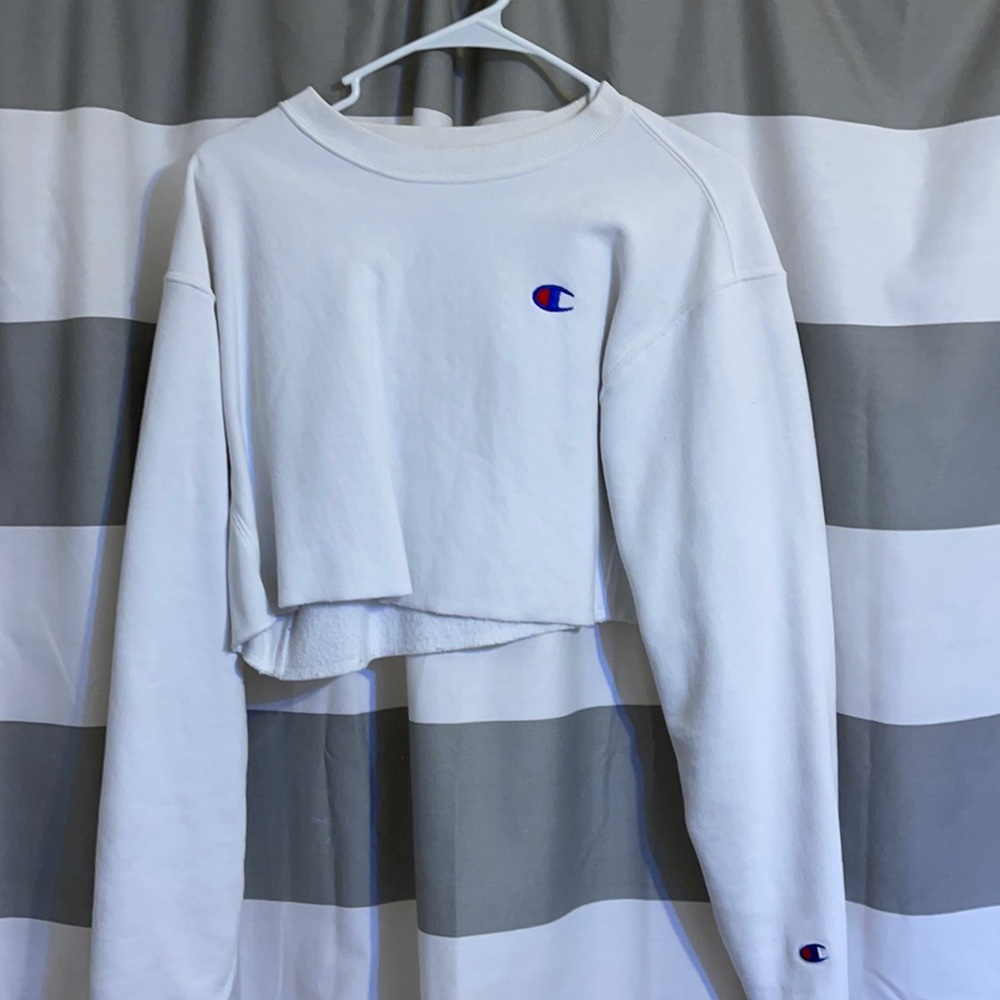 cropped champion jacket